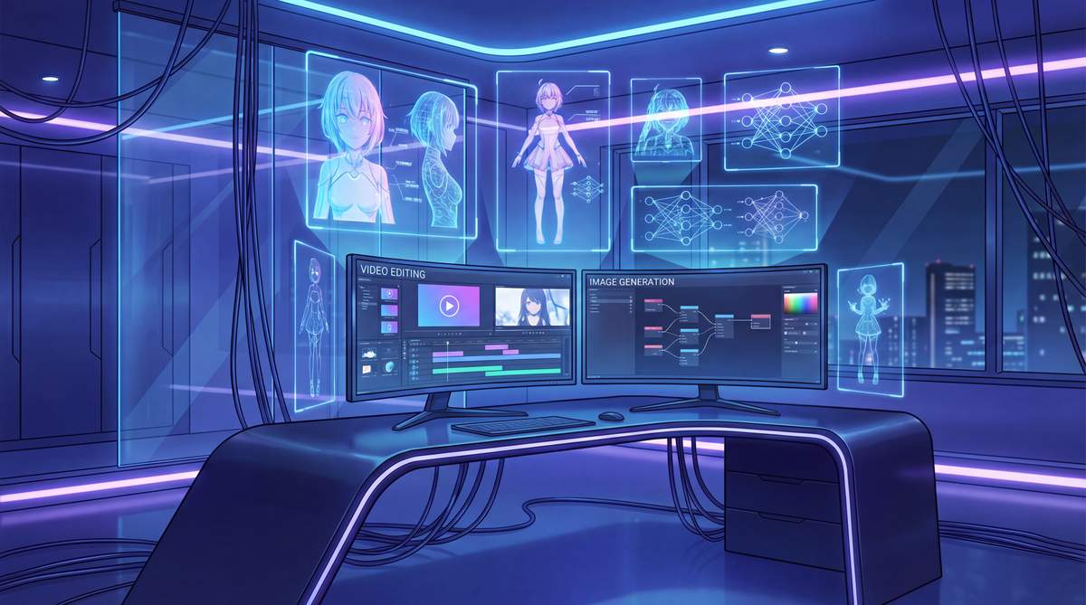 呦呦视频AI修图与智能剪辑