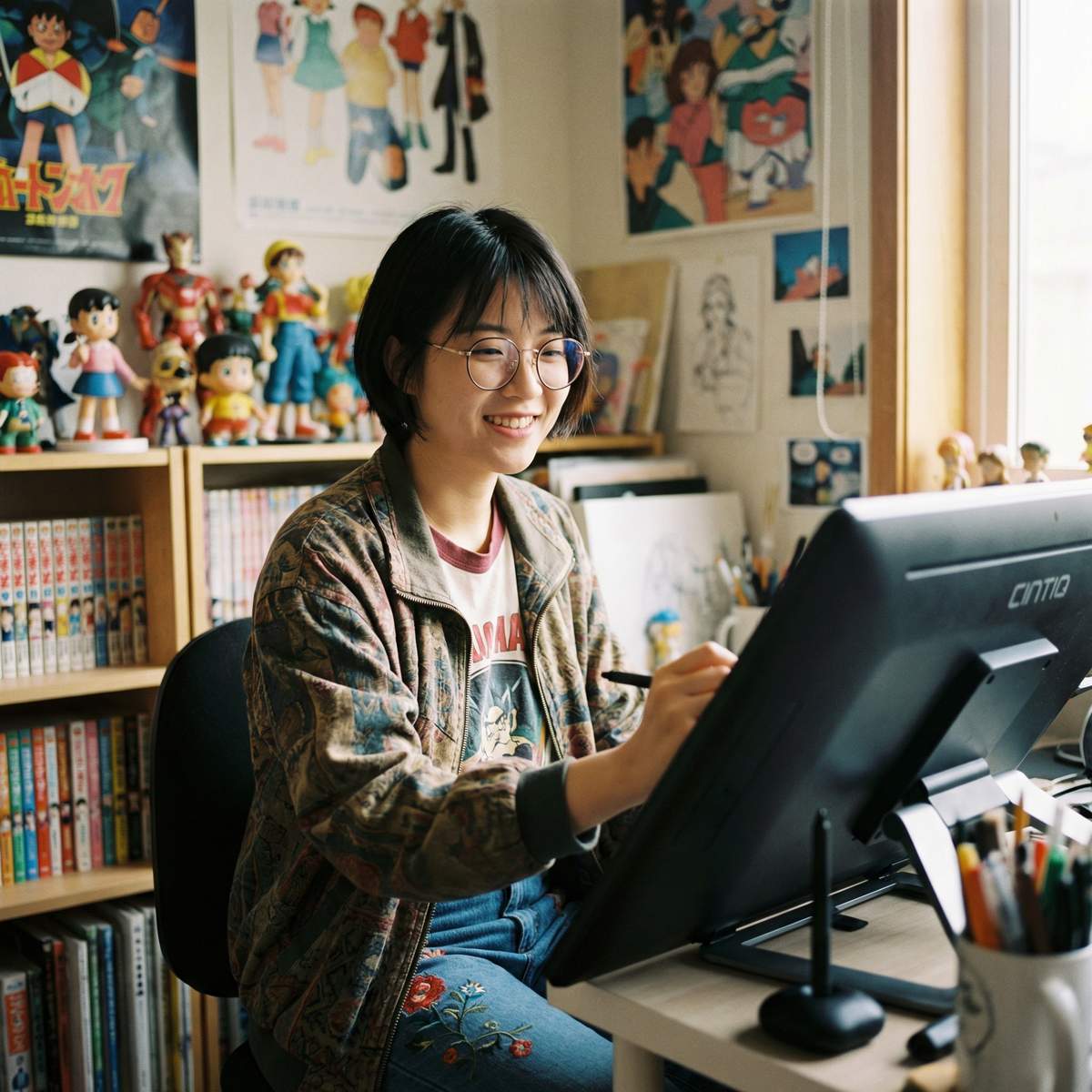 呦呦视频画师林小晴